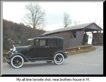 All time Favorite foto at covered bridge in Vt.
